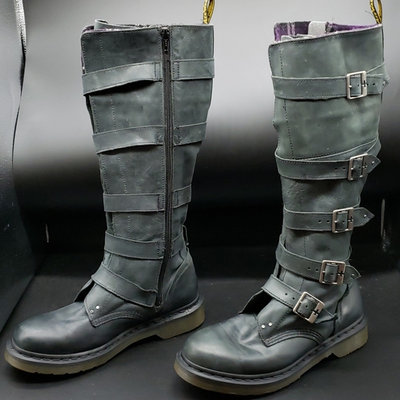 Dr. Marten Phina Buckle Boots (combat) RARE - Picture 4 of 13
